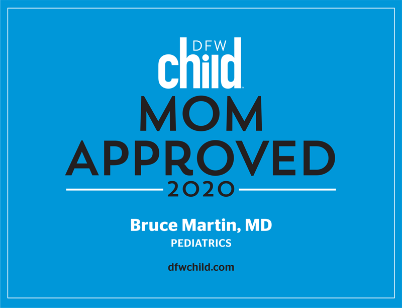 Recognized as a 2020 Mom-Approved Pediatrician or Family Doctor! 