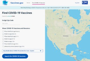 Vaccines.gov - Search for COVID‑19 vaccine locations.