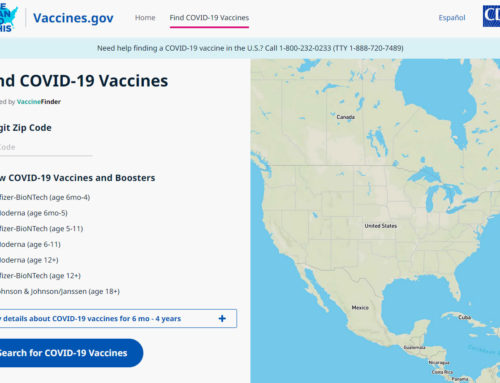 Available locations that will administer COVID vaccines